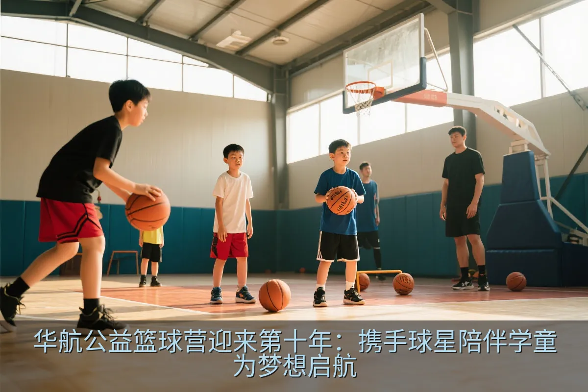 华航公益篮球营迎来第十年：携手球星陪伴学童为梦想启航